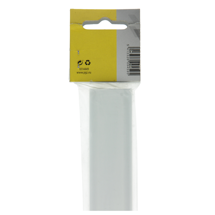 Mack 1014449 - kastbaar wit l 90 cm h 30 x b 15 x 0,8 mm | 5 stuks