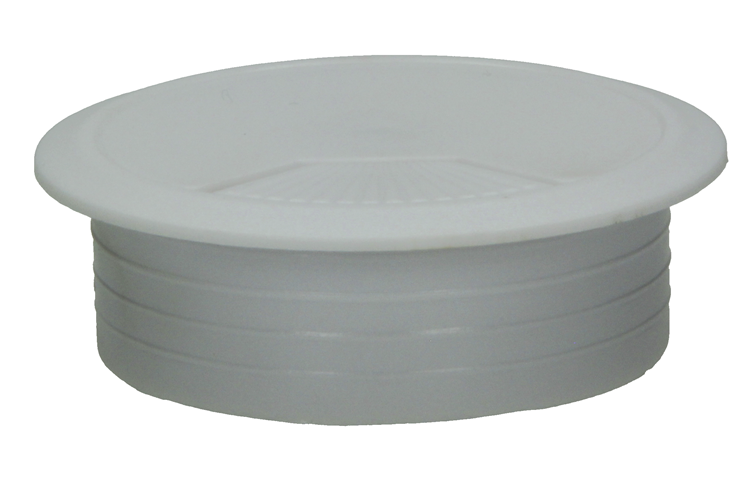 Mack 1014494 - 1 potje voor kabeldoorvoer wit ø 60 mm | 10 stuks
