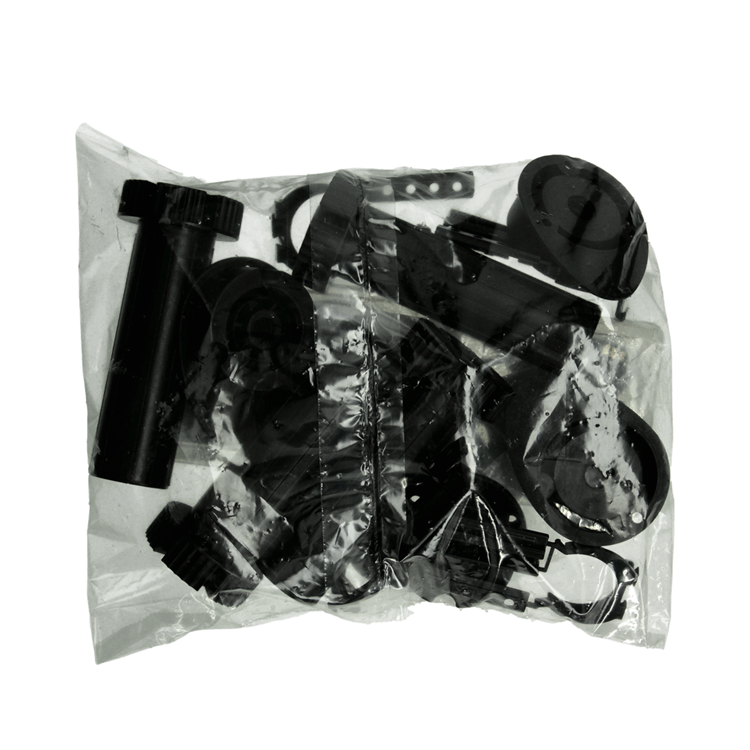 Mack 1014496 - set van 4 sokkelpoten kunststof 150 mm | 10 stuks