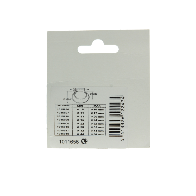 Mack 1011656 - slangklem verz 10-12mm 2st | 12 stuks