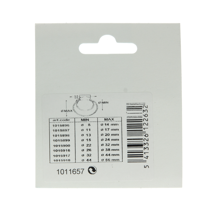 Mack 1011657 - 2 mini spanringen verzinkt 11x13mm | 10 stuks