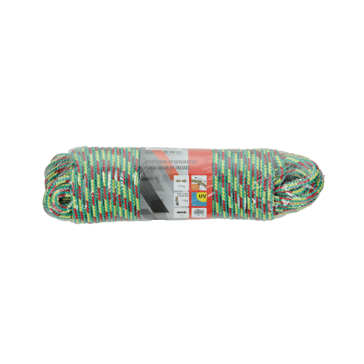 Mack 1014941 - sporttouw pp gevlochten streng6mm 20m | 5 stuks