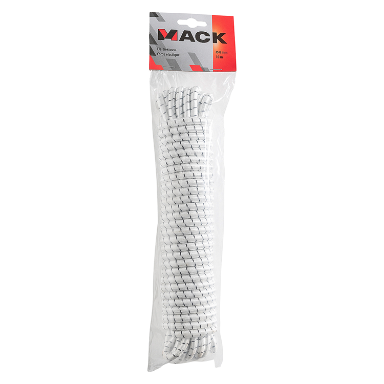 Mack 1014962 - elastiektouw streng 8mm 10m | 5 stuks