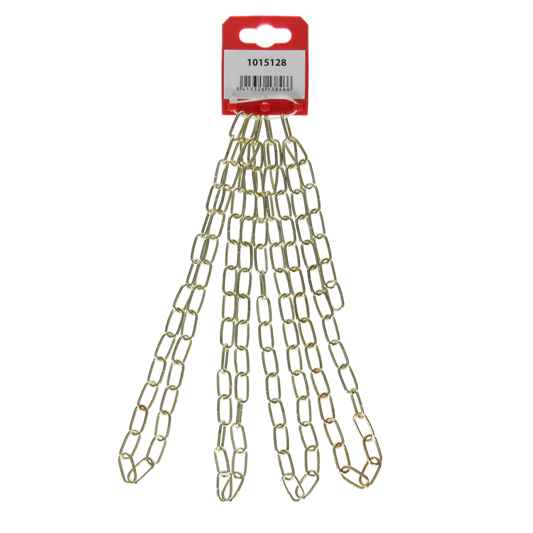 Mack 1015128 - sierketting vermessingd ø 2mm l 16mm 2m | 5 stuks