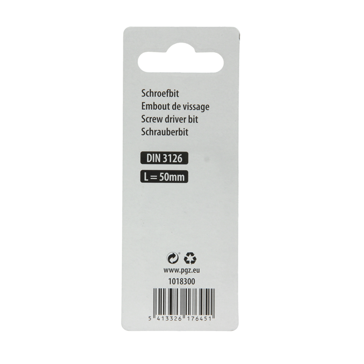 Mack 1018300 - schroefbit pz3 l50mm 3st | 5 stuks