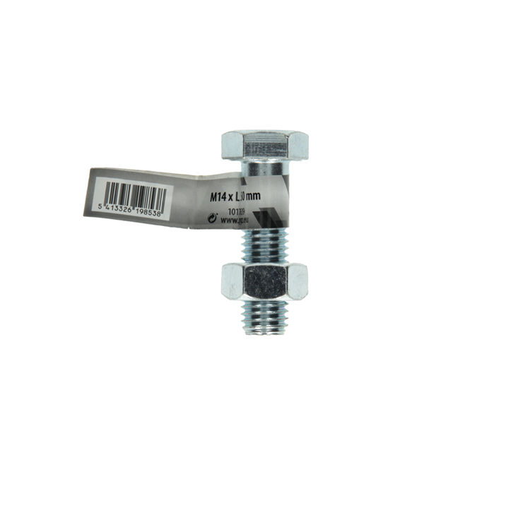 Mack 1017639 - mekaniekbout + moer staal verzinkt 1 st m14 x 50 mm | 10 stuks