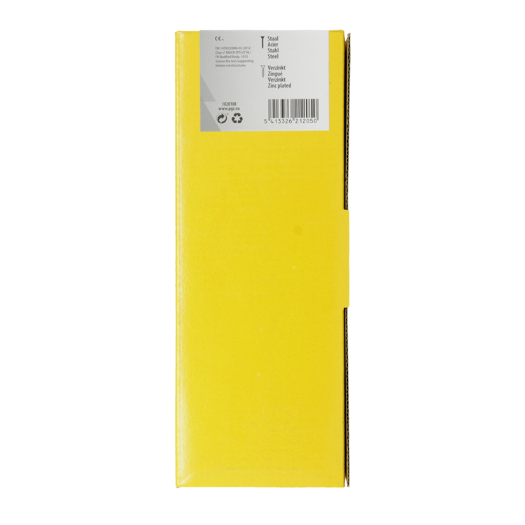 Mack 1020108 - spaanplaatschroef vz kop geel vz 200 st 4,5 x 80 mm | 1 stuks