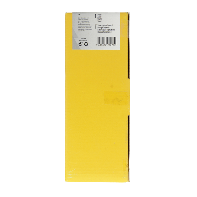Mack 1020168 - gipsplaatschroef zwart gefosfat. 200 st 4,8 x 90 mm | 1 stuks
