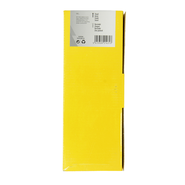 Mack 1020266 - spaanplaatschroef vz kop gvz 500 st 4,5 x 45 mm | 1 stuks