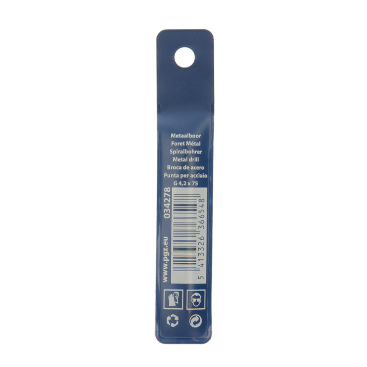 Mack 1018404 - metaalboor hss g din 338 ø 4,2 x 75 mm | 5 stuks