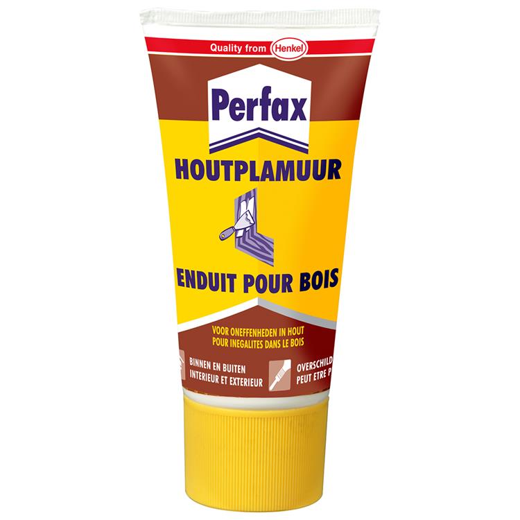 Perfax 1002269 - houtplamuur 250gr | 12 stuks