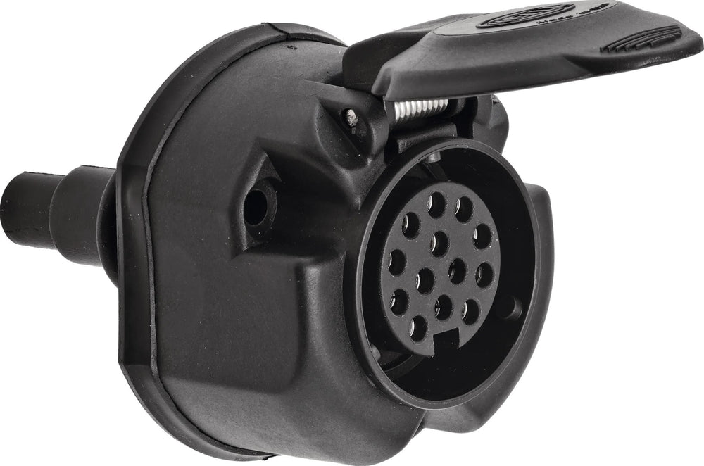 Hella stopcontact sockets 13-pin black