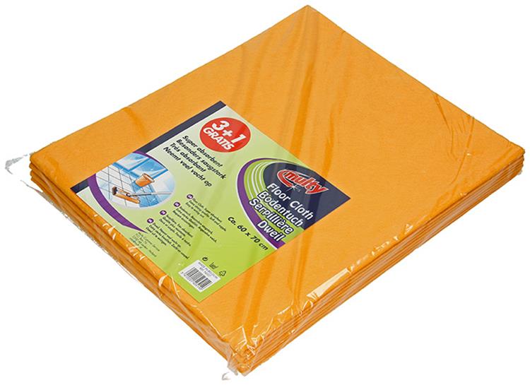 Multy 1009171 - viscose dweilen 3+1 gratis | 5 stuks