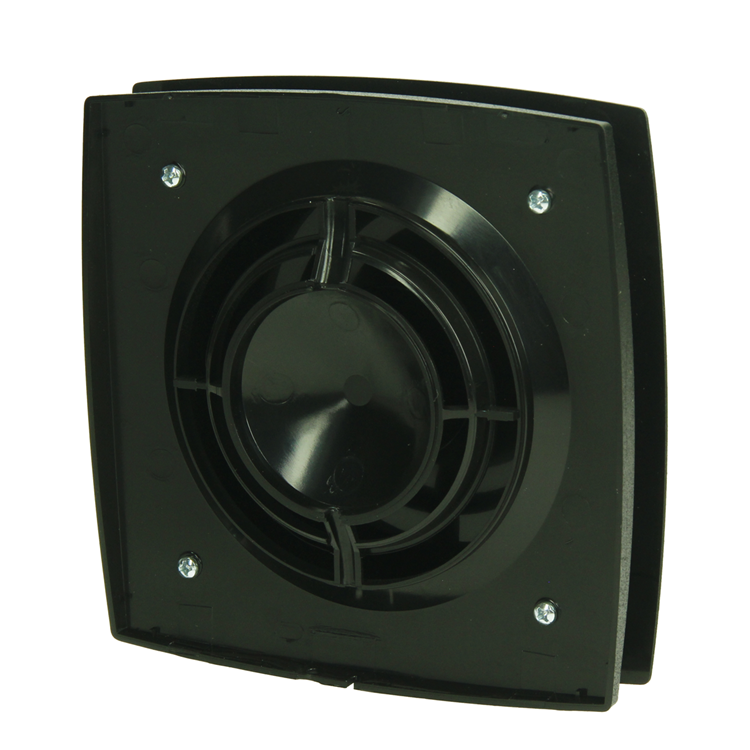 Renson 1069257 - mechanische ventilator cover (9x11-dia 100) 91b (zwart) | 2 stuks