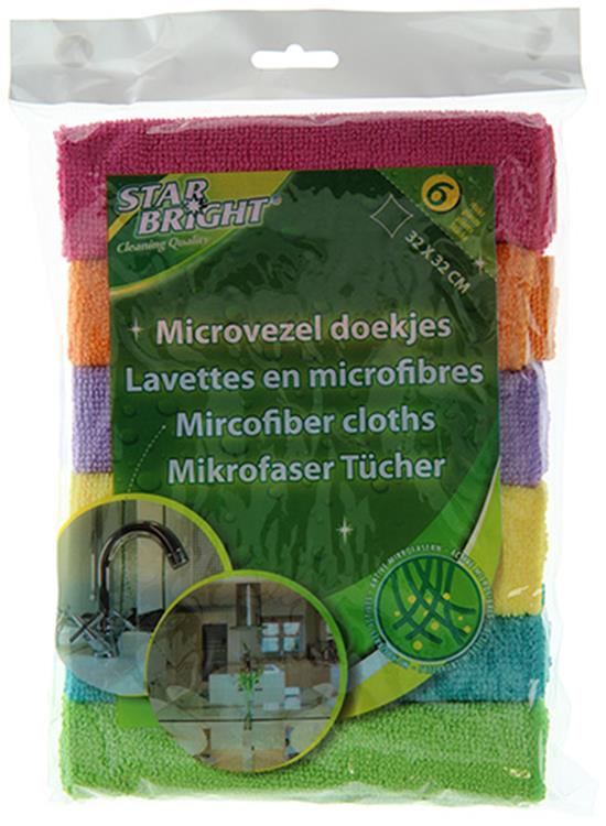 Starbright 1005460 - 6 microvezeldoekjes cool cleaning | 6 stuks