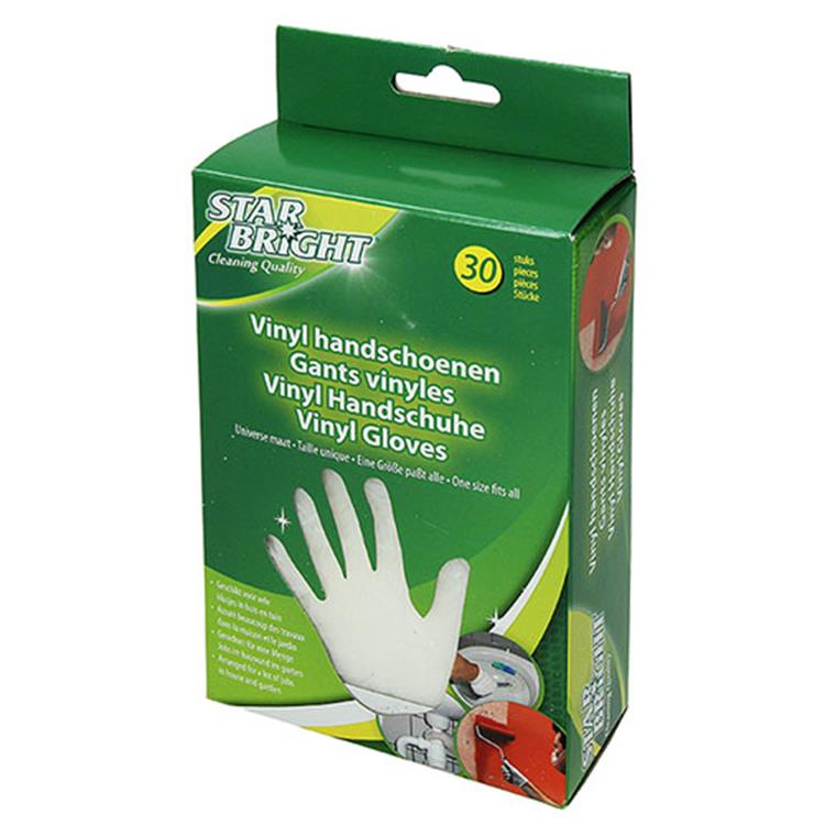 Starbright 1009152 - sb vinyl handschoen 30st | 8 stuks
