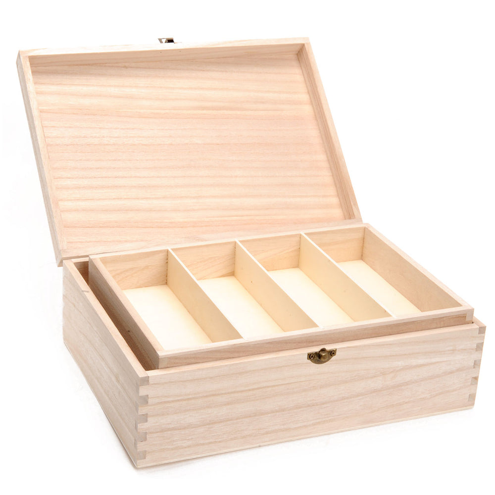 Playwood versier je eigen houten naaikist