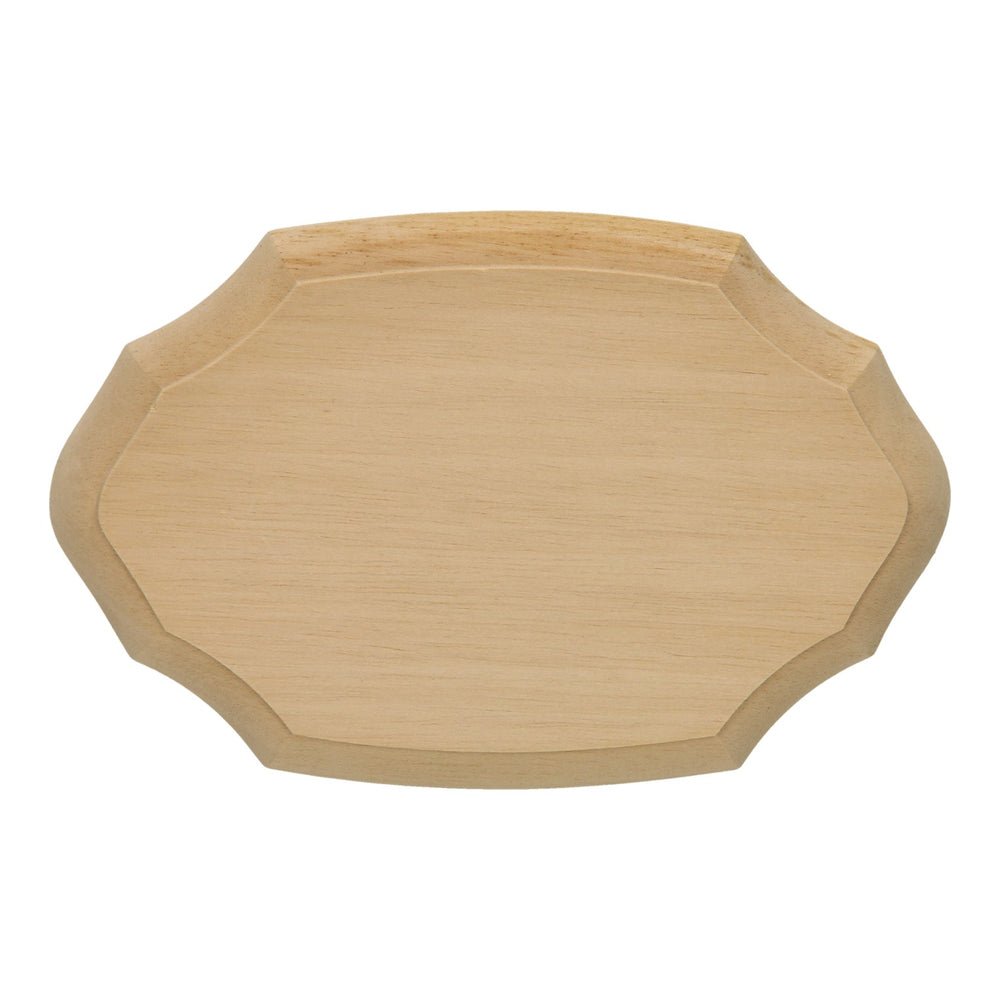 Playwood versier je houten naambordje dik, 17x11cm