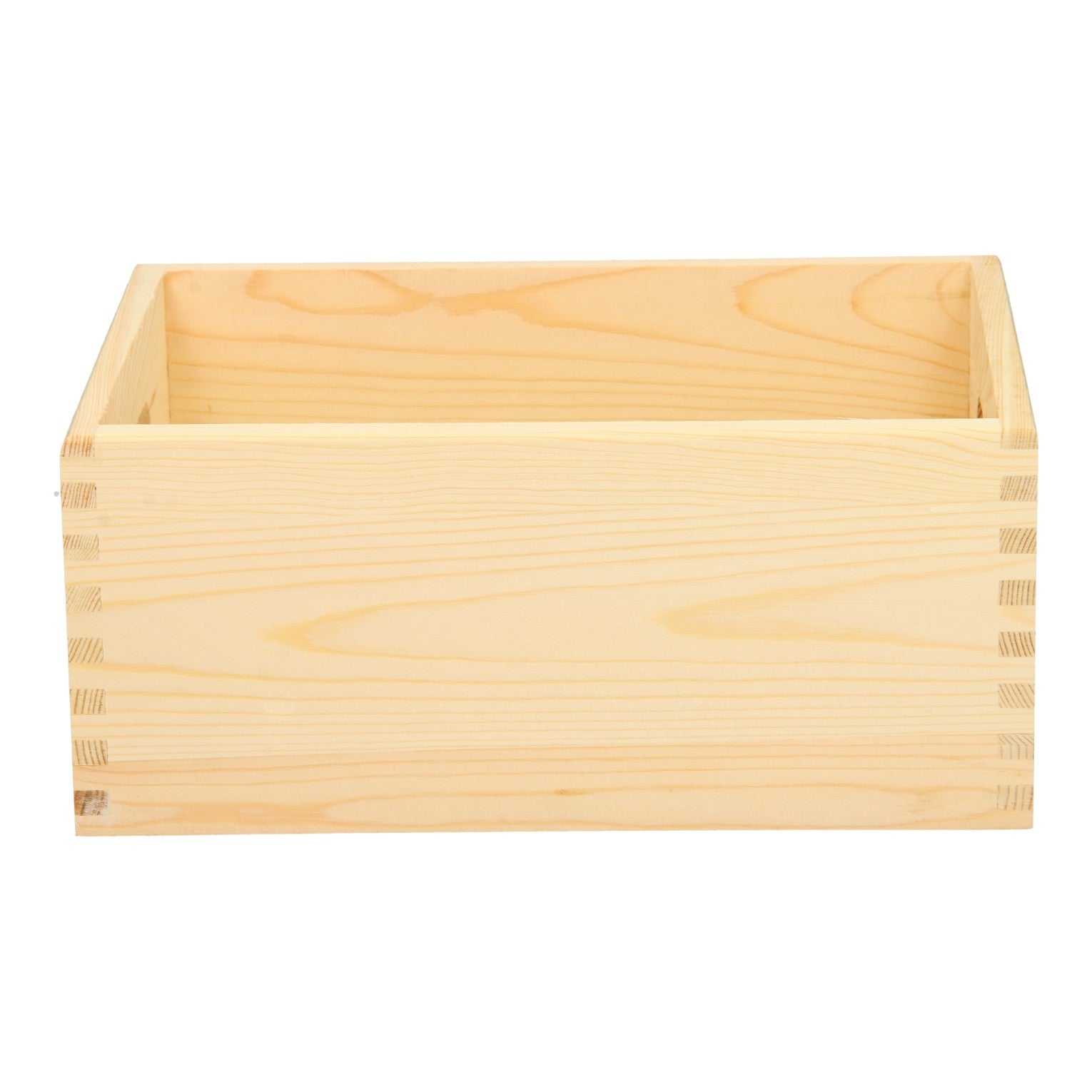 Small foot houten opbergkist