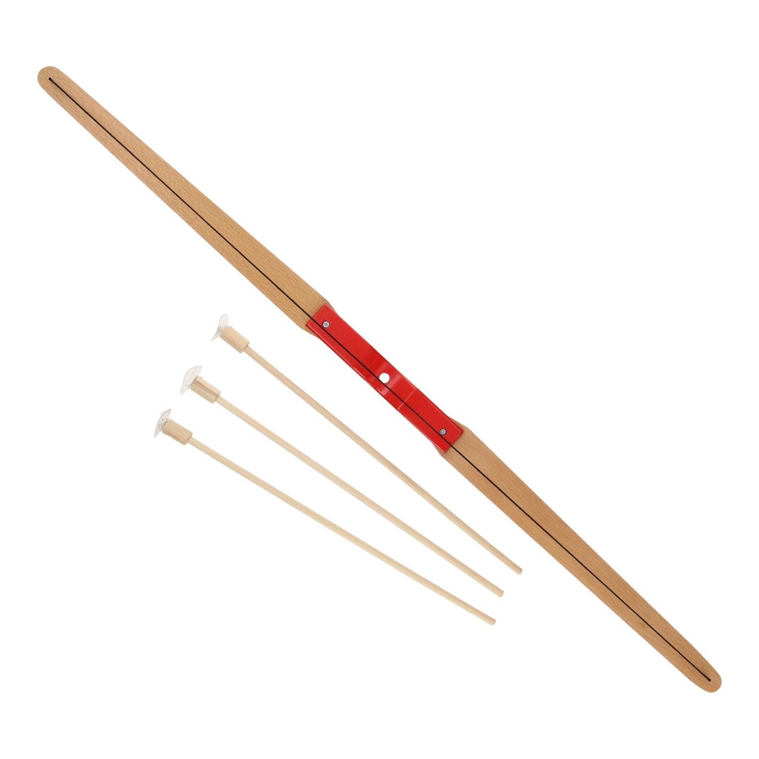 Playwood houten pijl- en boogset, 4dlg.