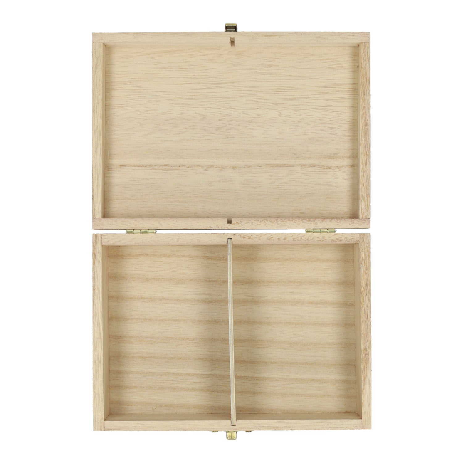 Houten Kaarten Kist met Klepdeksel