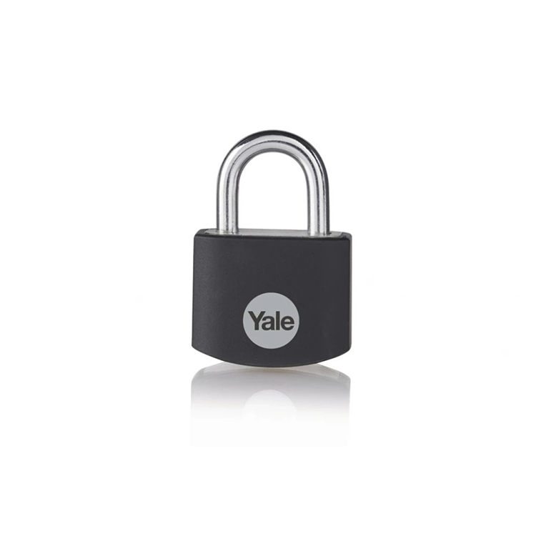 Yale 1065062 - hangsl lang b 38mm alu zw std | 6 stuks