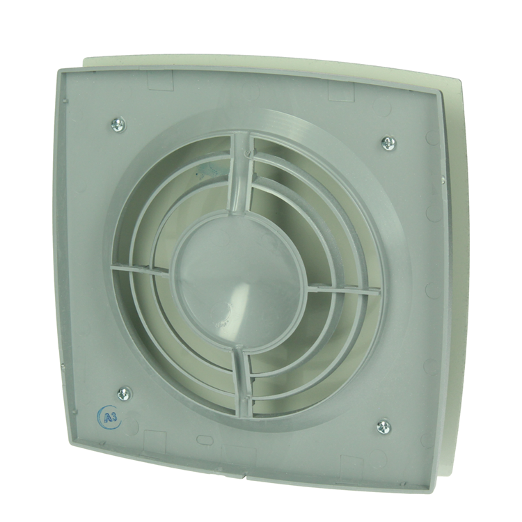 Renson 1069261 - mechanische ventilator cover (9x12-dia 125) 92g (grijs) | 2 stuks