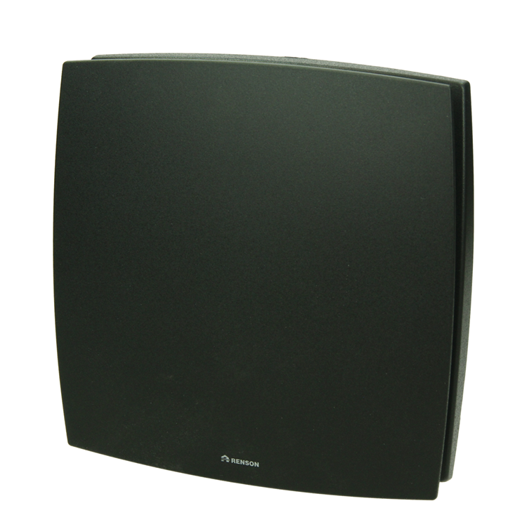 Renson 1069260 - mechanische ventilator cover (9x12-dia 125) 92b (zwart) | 2 stuks