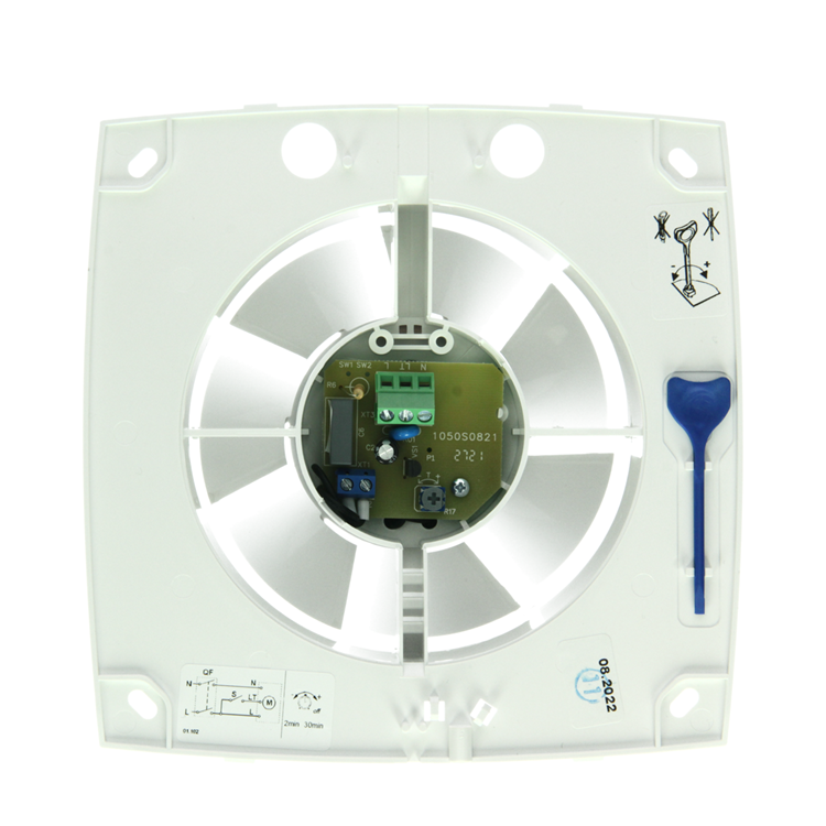 Renson 1069254 - mech. ventilator met timer 9212t (dia 125) | 2 stuks