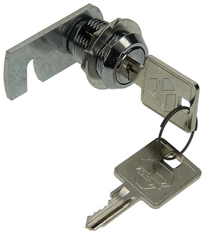 Mack 1013583 - 1 brievenkastslot verchroomd 22mm | 5 stuks