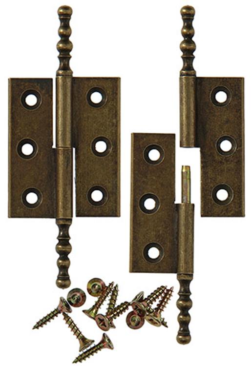 Mack 1013559 - 2 meubelpaumellen links verbronsd h 50 x b 40 mm | 5 stuks