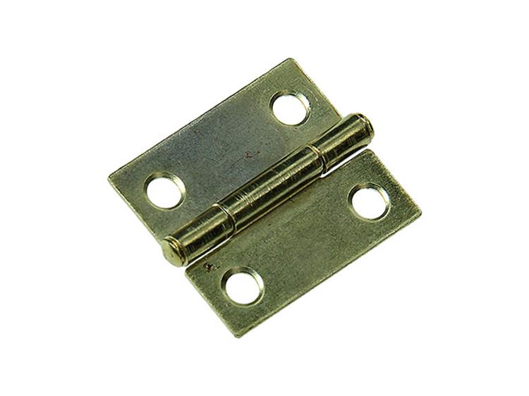 Mack 1013502 - 2 smalle scharnieren messing h 25 x b 18 mm | 5 stuks