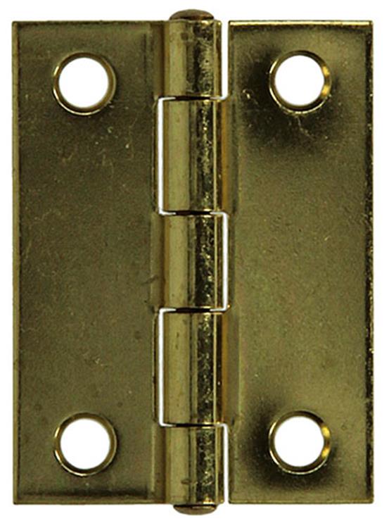 Mack 1013485 - 2 scharnieren vermessingd h 50 x b 38 mm | 5 stuks