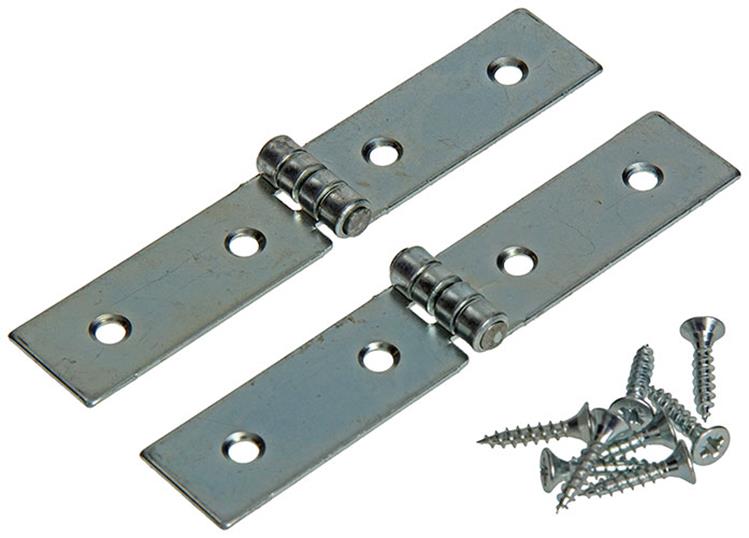Mack 1013483 - 2 lintscharnieren verzinkt h 22 x b 120 mm | 5 stuks