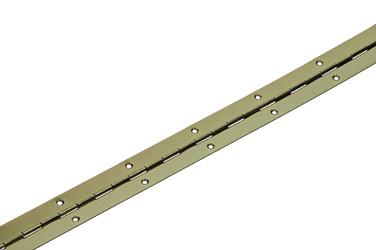 1013336 - 1 pianoscharnier vermessingd l=198cm | 10 stuks