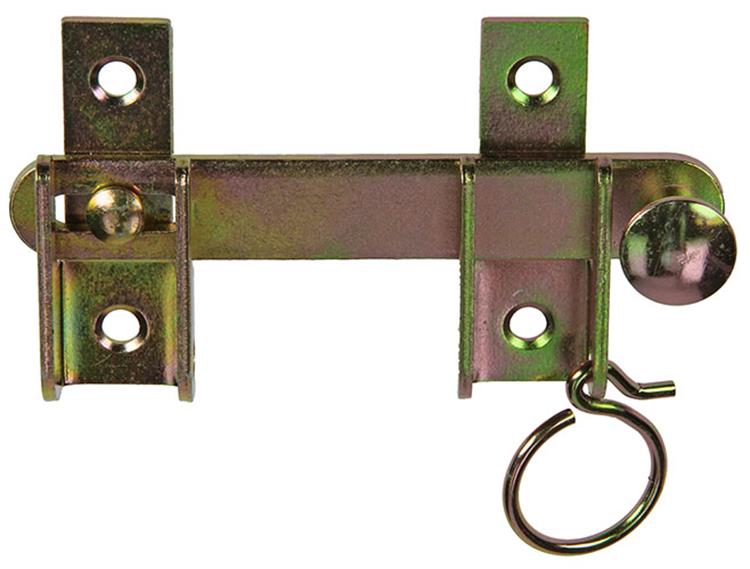 Mack 1013552 - 1 luiksluiting gebichromateerd130mm | 3 stuks