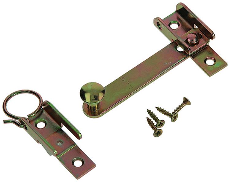 Mack 1013552 - 1 luiksluiting gebichromateerd130mm | 3 stuks
