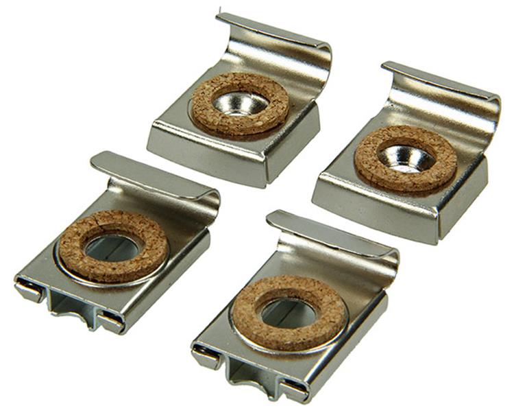 Mack 1017030 - 1 set spiegelhouderklemmen 4-delig | 5 stuks