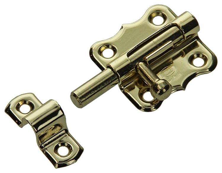 Mack 1015935 - 1 amerikaanse grendel vermessingd a 40 - b 20 mm | 5 stuks