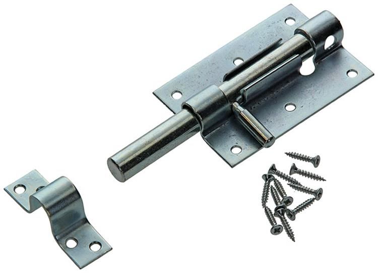 Mack 1015860 - 1 hangslotgrendel verzinkt 100mm 1018 | 5 stuks