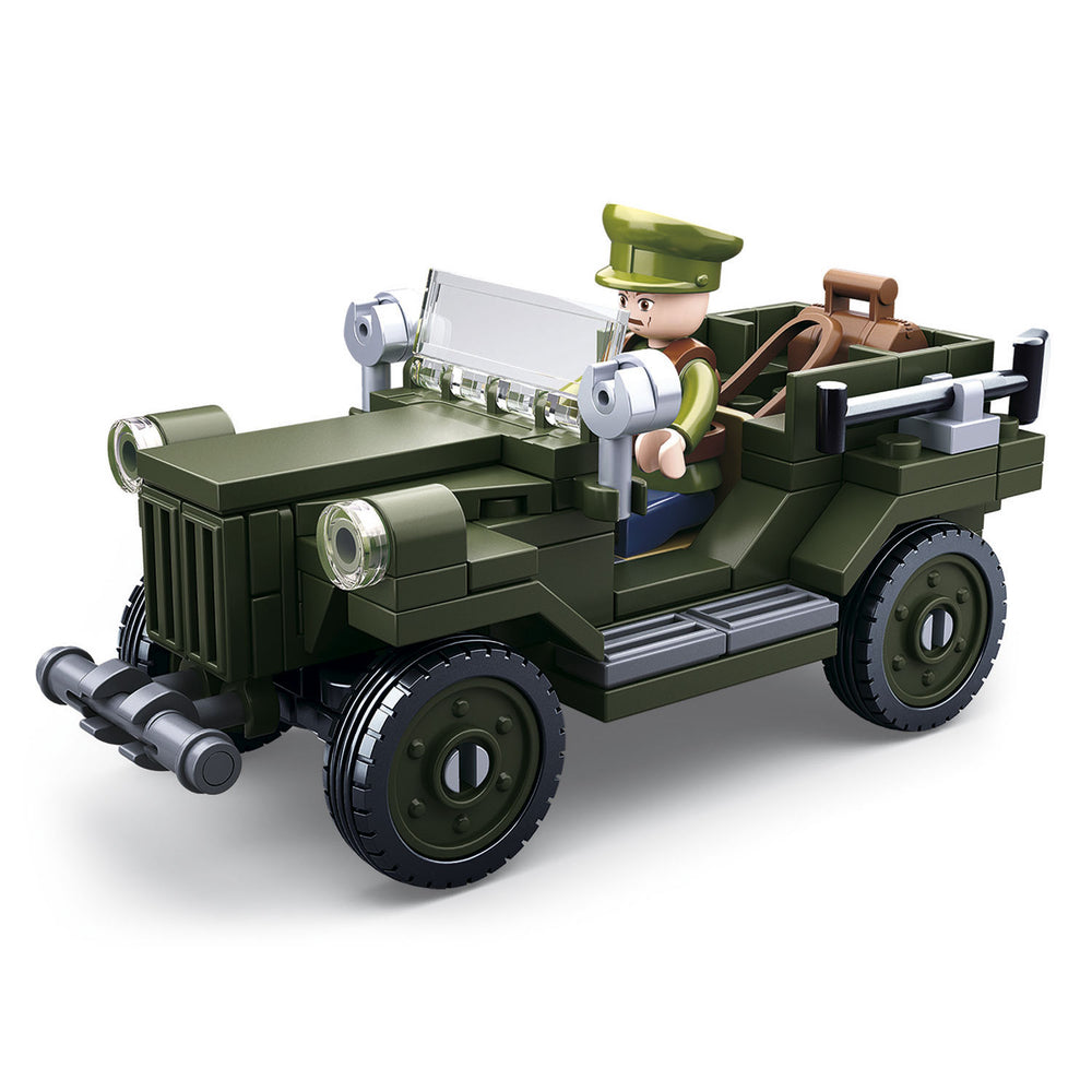 Sluban WOII - gaz-67 geallieerde auto
