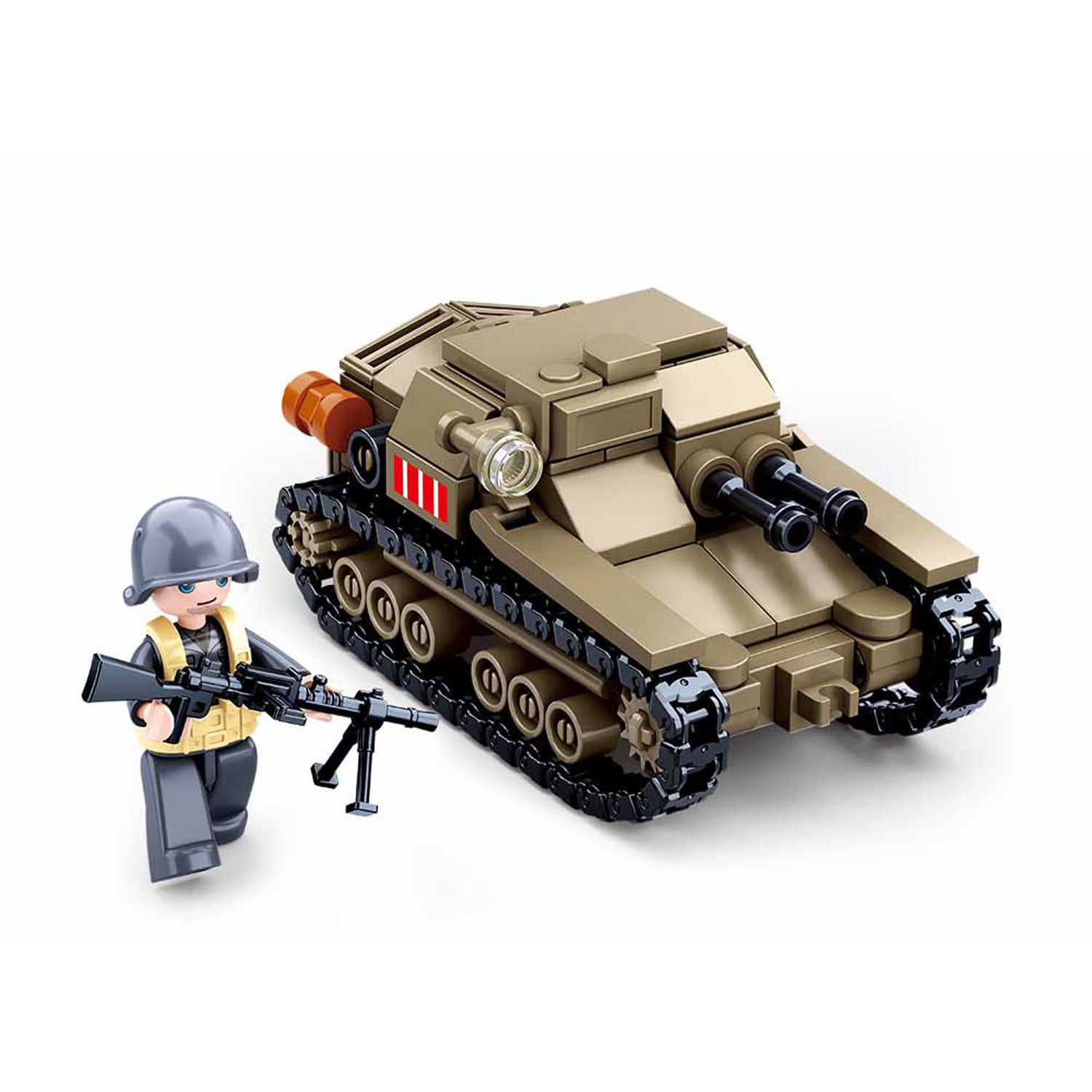 Sluban WOII - kleine italiaanse tank