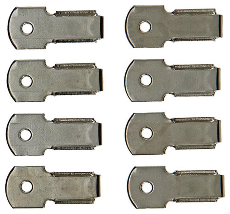 Mack 1015866 - 8 stellijstdragers vernikkeld | 5 stuks