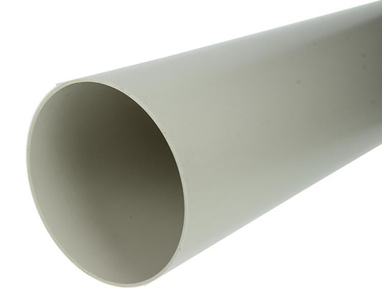Renson 1069293 - pvc ronde buis 1m 7000 (dia 100) (wit) | 4 stuks