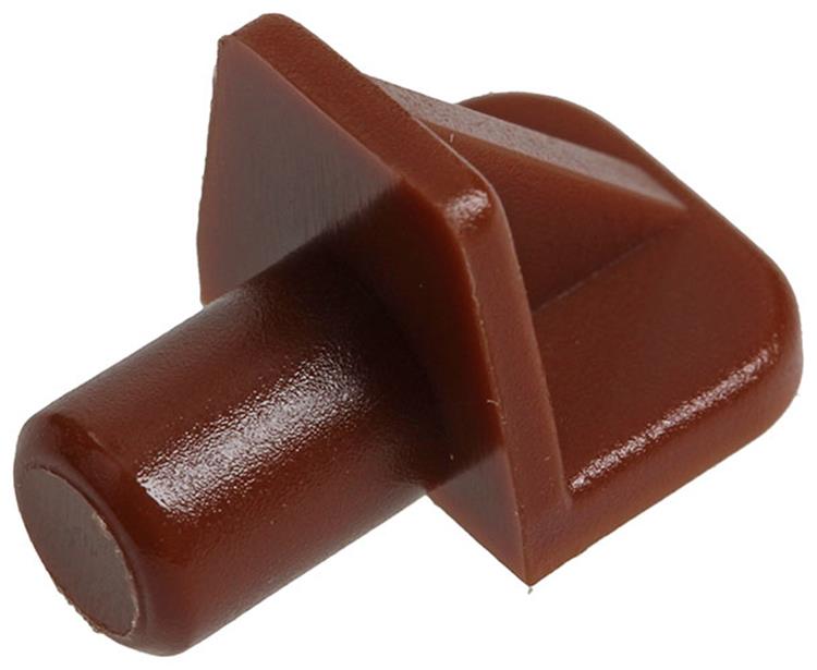 Mack 1015841 - 20 plankdragers kunststof bruin ø 6 mm | 5 stuks
