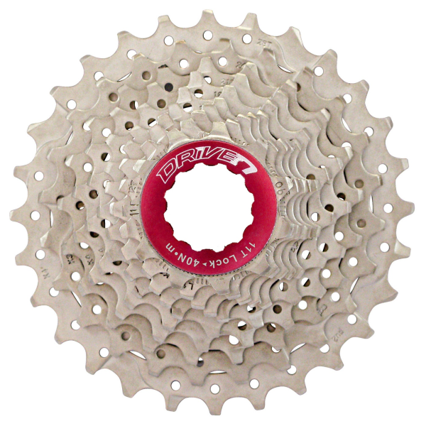 Sunrace cassette 10 speed csrx0 11-32t - metallic