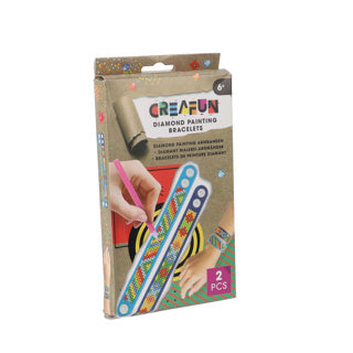 Creafun diamant schilderij armbanden 2 stuks assorti