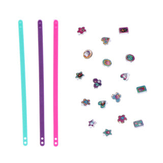 Totum gabby’s poppenhuis 3 schuif armbandjes maken met 18 schuifbedels | speelgoed meisjes vanaf 3 jaar gabby’s dollhouse