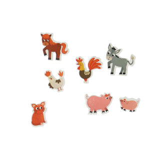 Creafun stickers schuim boerderij