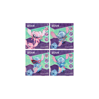 Disney stitch 3d pop hoofd 30 cm 4 assorti